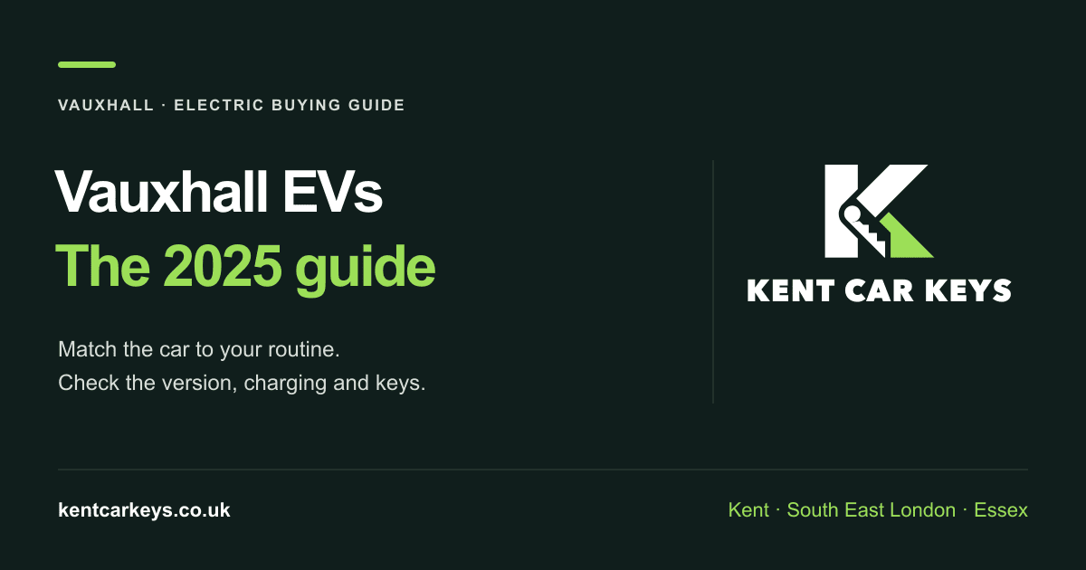 vauxhall electric cars 2025: Match the car to your routine.
