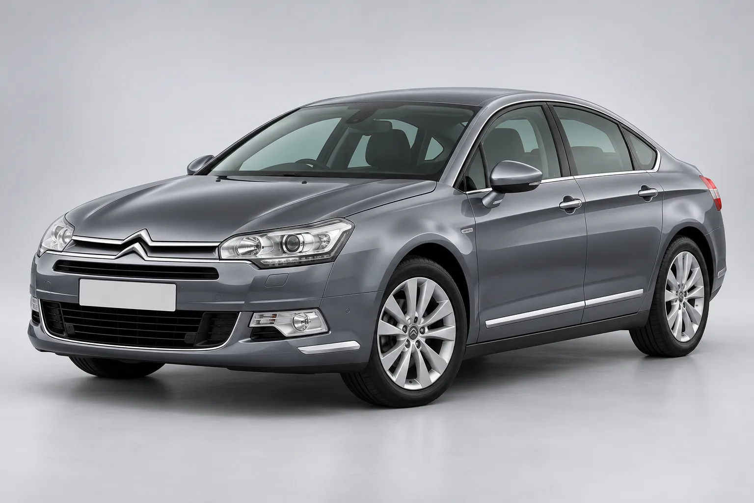 Grey Citroën C5 in a studio — illustrative concept image