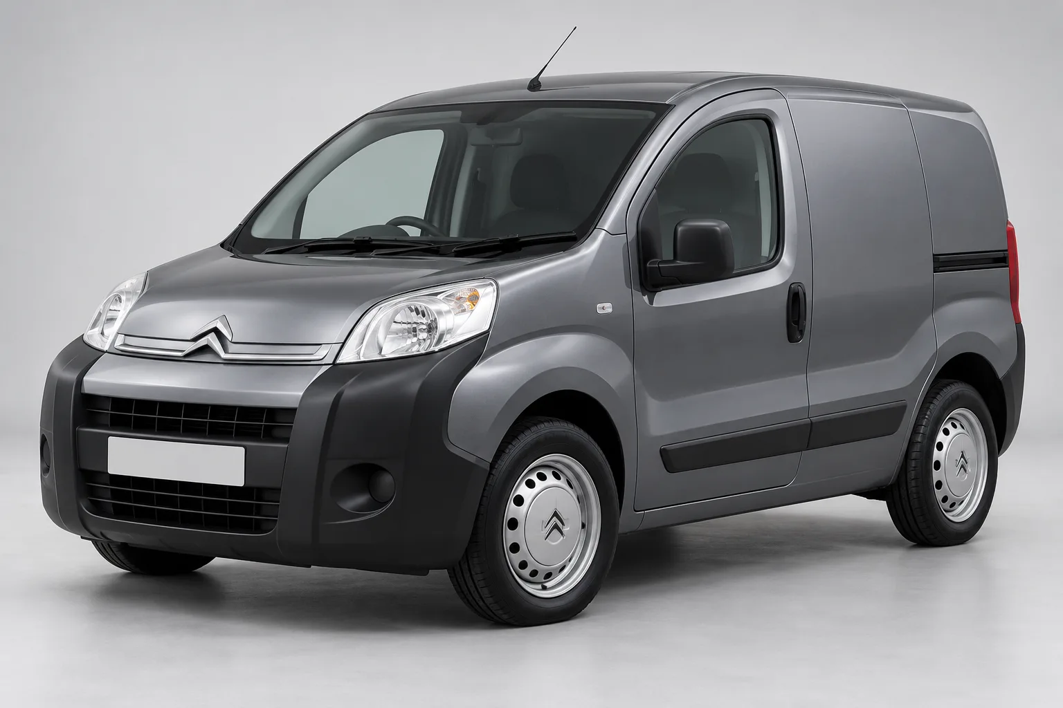 Grey Citroën Nemo in a studio — illustrative concept image