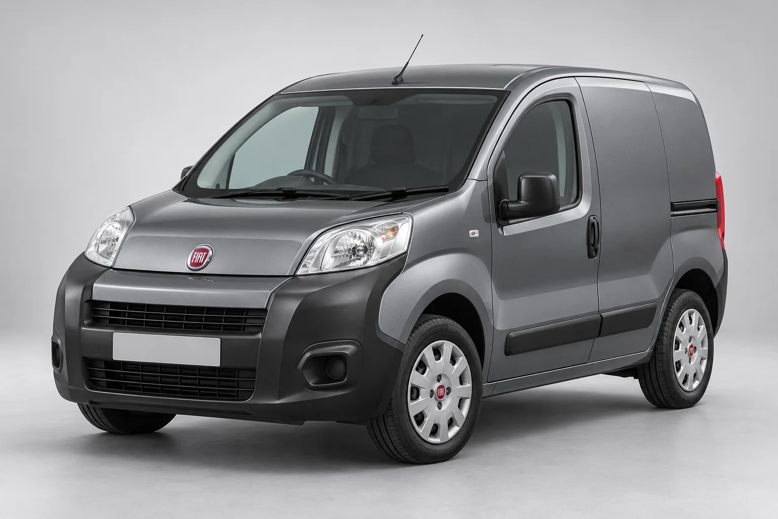 fiat fiorino key replacement – Grey Fiat Fiorino in a studio — illustrative concept image